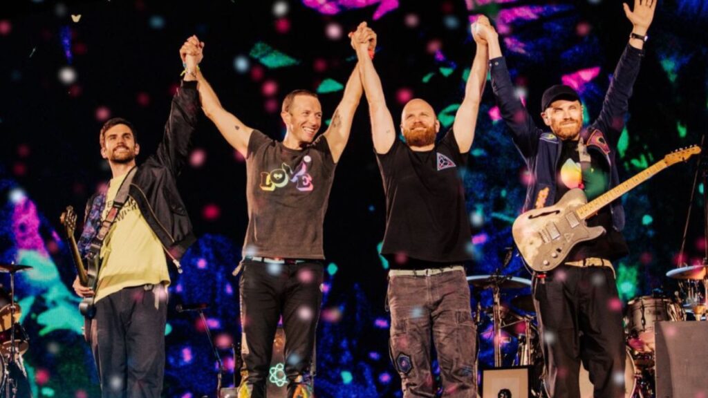 Coldplay show in Ahmedabad